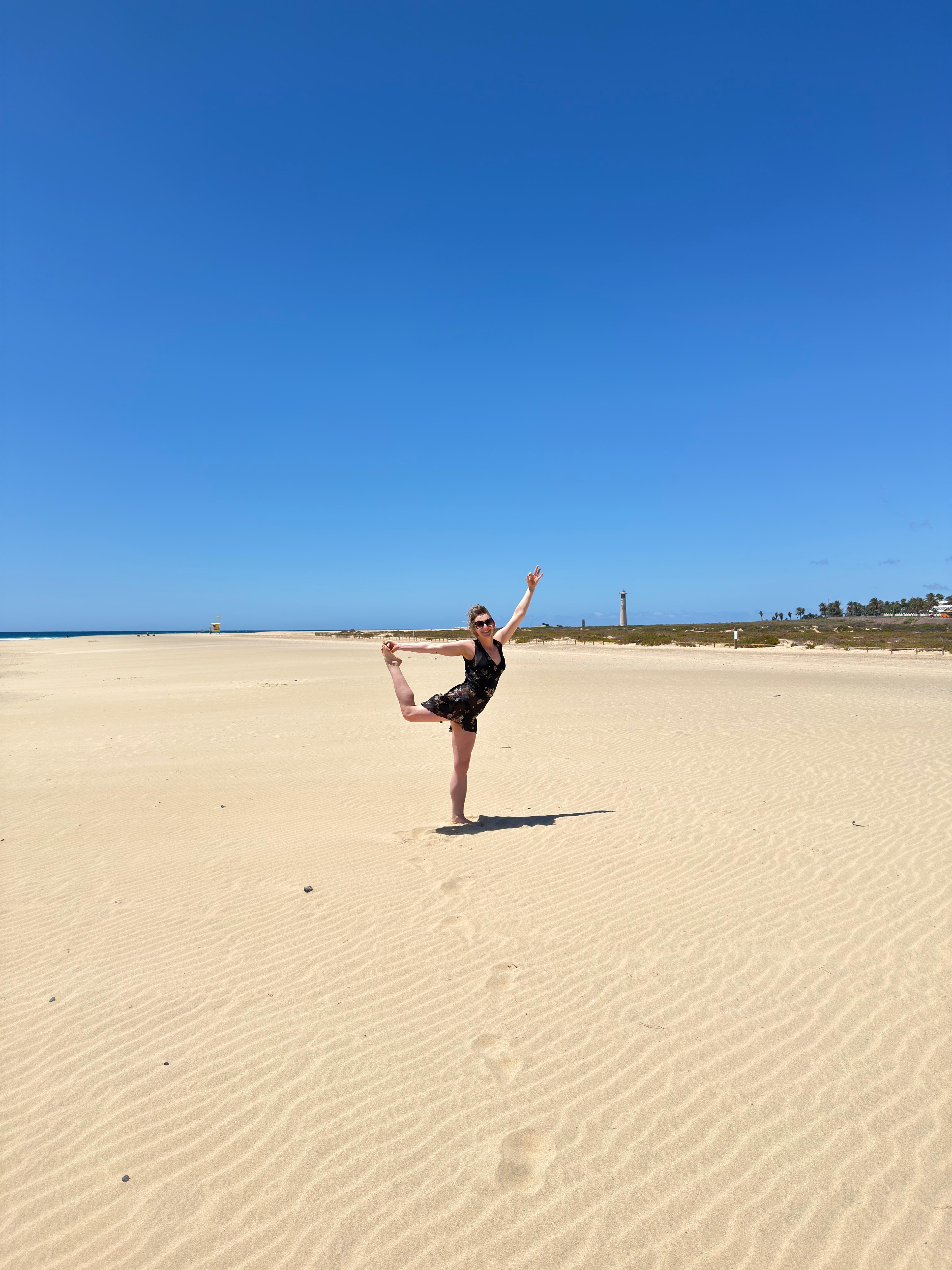 Annamarie on the beach